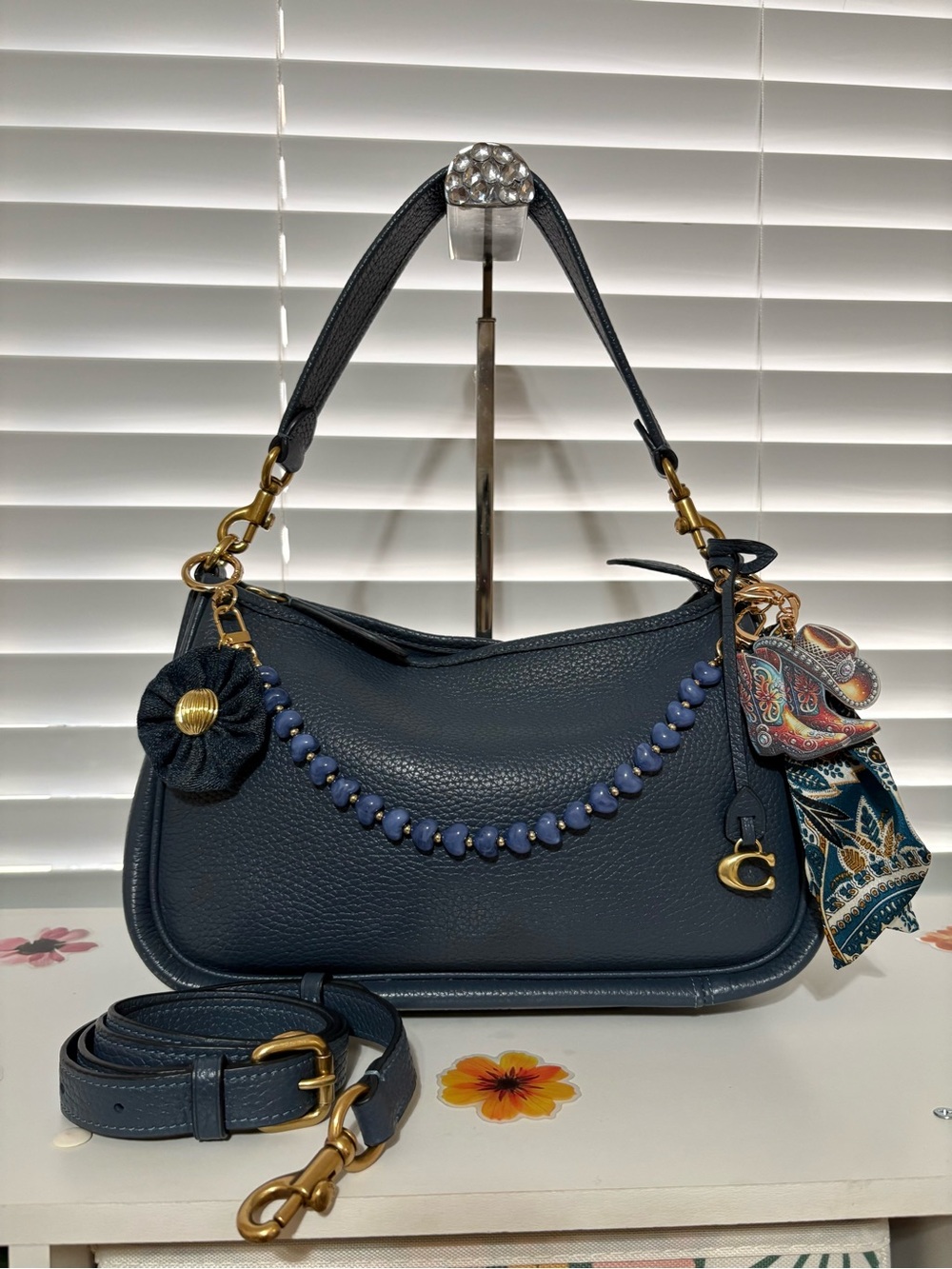 Coach Cary In Blue Denim Color✨